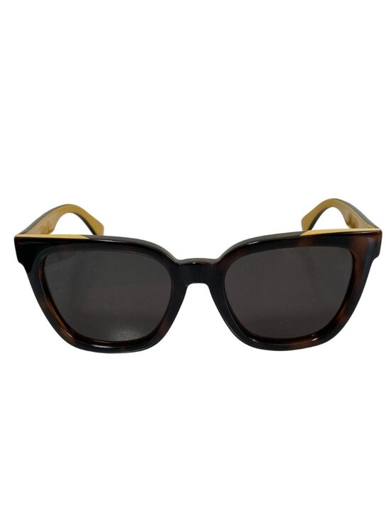 Fendi Sunglasses Acetate Frame S 53 Brown Yellow Eyewear main image 4